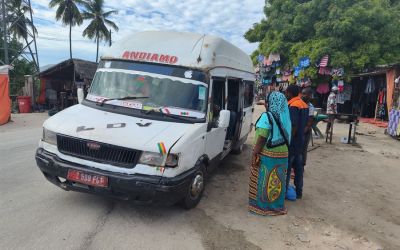 Local Minivan Daladala Zanzibar