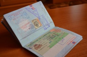 visa in my passport