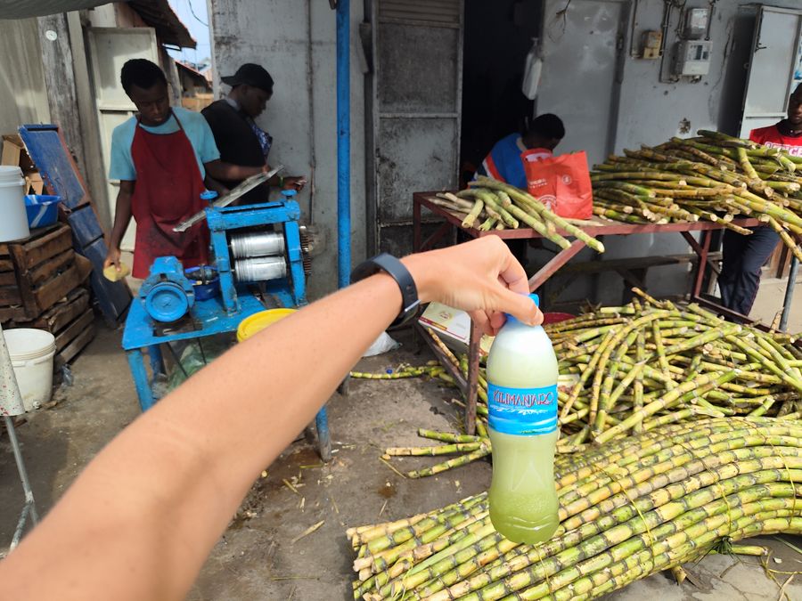 Paje Zanzibar guide - sugar cane juice