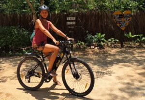 challenging 2024 year - enjoying an e-bike in Watamu